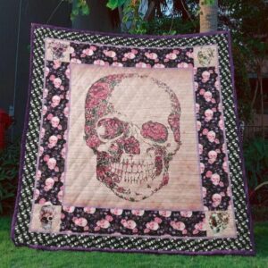 Skull Quilt Blanket Ver 67  Quilt